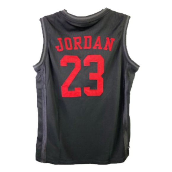 NIKE JORDAN 23 Legacy Mesh Black Red Basketball - Picture 2 of 10